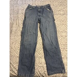 VTG Abercrombie And Fitch Carpenter Denim Jeans Size 32L Y2K
